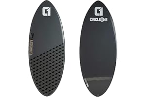 CIRCLE ONE Skimboard - Carbon Fibre Epoxy Skimboard 50"- 56" Cobalt Grey