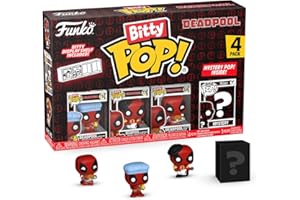 Funko POP! Bitty 4 pack Deadpool - Bathtime & Mystery Mini Figure - Multicolor Collectable
