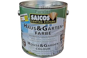 Saicos Haus & Gartenfarbe Anthrazit Deckend 2791 - 2,5l