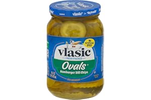 Vlasic Hamburger Dill Chips OVALS 473ML …