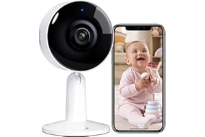 ARENTI 4 MP Cámara Vigilancia WiFi Interior, Cámara IP WiFi Interior con Sirena, UHD, Audio Bidireccional, Detección de Movimiento y Sonido, Control Remoto, Visión Nocturna, Compatible con Alexa