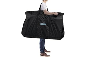 tamthy Borsa per Bicicletta 26 Pollici Impermeabile Borsa Portabici 1680D Oxford Sacchetto Di Trasporto della Bici Pieghevole per Trasporto/Viaggi Aerei/Ciclismo MTB/Ciclismo Viaggio