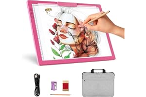 ELICE Rosa ricaricabile A4 con custodia