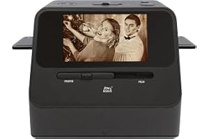 DNT 4-in-1 Kombi-Scanner SlideCopy PRO, 14 MP, Bildscanner, Fotos, Dias, Negative, Akkubet