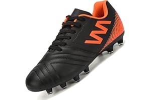 Lvptsh Boys Girls Football Boots Kids Athletic Soccer Cleats Shoes Indoor Outdoor Spikes Football Competition Shoes Boy's Sneakers