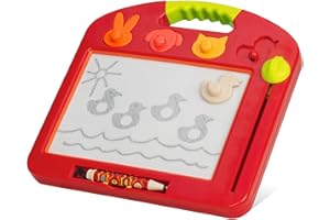 B. Toys Touluse Laptrec Tablica Kreślarska, Czerwony/Biały, 31 x 31 cm