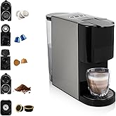 Princess 249451 M&aacute;quina de caf&eacute; multic&aacute;psulas, adaptadores para c&aacute;psulas Nespresso, Dolce Gusto, Lavazza a Modo Mio, monodosi