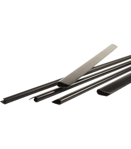 Lot De 10 Reliures Transparentes A4 - Capacité 100 Feuilles - Barre Coulissante - Pas De Perçage - Pour école, Bureau, Maison