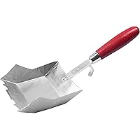 Connex COX785074 Kalksandstein-Klebekelle 115 mm, Halbrundzahnung, Holzgriff