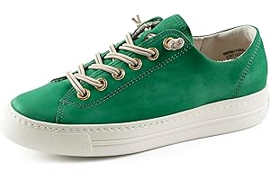 Paul Green Sneaker 4081-425, Rauleder, Gelb, Damen