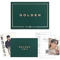 JUNGKOOK GOLDEN weverse 特典 Amazon.com: (WEVERSE ALBUMS Ver.) JUNGKOOK [GOLDEN] Album K