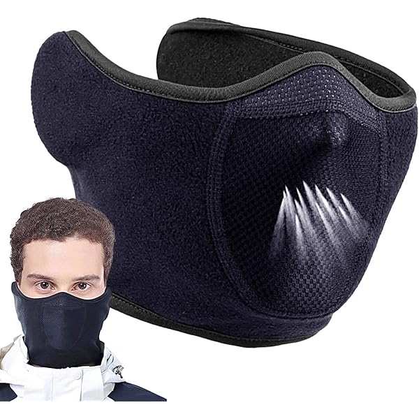 Copertura Mezza Faccia Per Sci E Ciclismo - Invernale, Regolabile, Anti-appannamento - Foto 4