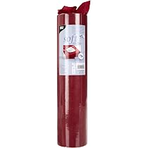 Papstar Runner In Tessuto Non Tessuto Soft Selection, Bordeaux, 24 M X 40 Cm Su Rotolo #84323 – Robusto, Impermeabile E Riciclabile Per La Tua Tavola