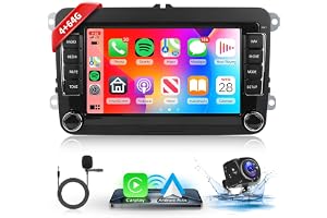 + Android Bilradio för VW Jetta Passat Golf Beetle Tiguan för SEAT Altea för SKODA Volkswagen med Trådlös CarPlay Andr