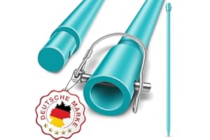 BRUNNENTAL ® 1m Erdbohrer Verlängerung - Für Brunnenbohrer Erdbohrer Handerdbohrer zum Tiefenbohren - Bohrer Verlängerung für Handerdbohren