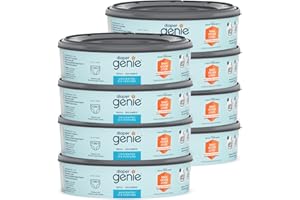 Playtex Diaper Genie Refill Gift Set - 270 Count (Pack of 8) - Great for Baby Registry