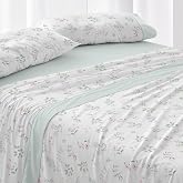 Burrito Blanco | Cotton Bedding Set | 135 cm Bed (+Sizes Available) | Design 634 | Aqua Color (135x190/200 cm.)