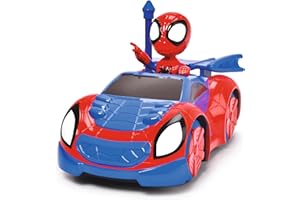 Jada - Marvel - RC Spidey Crawler 17cm - Voiture Télécommandée - Figurine Spidey Incluse - Dès 3 Ans - 203223000