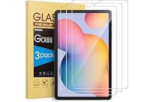 SPARIN 3 Pack Screen Protector for Samsung Galaxy Tab S6 Lite 2024/2022/2020 10.4 Inch, Tempered Glass, Compatible with S Pen