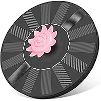 Solar Springbrunnen Solar Teichpumpe mit 9 Effekte (NEUESTE 2021) Solar fountain,Solarbrunnen für Garten Solar…
