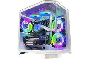 NitroPC - PC Gaming Avanzado Gold (Intel Core i5 12400F 4.40GHz, RTX 3050 8GB, RAM 16GB, M.2 1TB, Windows 11, WiFi) Ordenador de sobremesa, PC Gamer (Blanco)