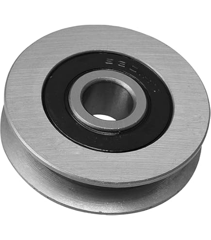 Puleggia In Acciaio Inox Da 8 Mm - Portata 250 Kg, Scanalatura A U, Per Sollevamento E Trasmissione