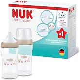 NUK Perfect Match 2li PP Biberon Seti, 260 ml
