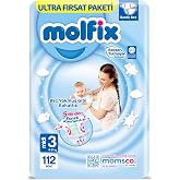 Molfix Ultra Fırsat Paketi Midi 3 Beden Bebek Bezi (1 x 112 Adet)