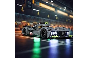 LIGHTAILING Kit d'éclairage pour Lego - 42156 Peugeot 9X8 24H Le Mans Hybrid Hypercar - Kit d'éclairage LED compatible avec le modèle de briques Lego - Kit de modèle non inclus