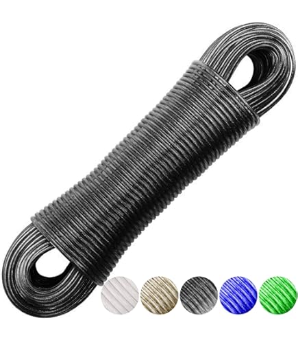 Everlasto 'Everstrong' premium kwaliteit stalen kern PVC waslijn