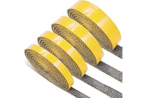 LANUCN Odporne na wysokie temperatury, samoprzylepne taśmy uszczelniające do kominka, rury piecowej, rury dymowej, drzwi kominka, wędzarni, pieca, uszczelnienia kominka (3 mm x 25 mm x 2,5 m)