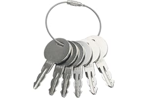 GAOHOU 6PCS Thwaites 1051 Key for New Thwaites Dumpers S101 Key or 1051 Key Thwaites Machinery