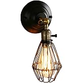 PathsOn Stylish Vintage Industrial Modern Double Wall Lights Loft Cafe