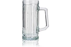 STÖLZLE LAUSITZ Stölzle Oberglas Gambrinus - Juego de 6 jarras de cerveza (0,4 L, 0,4 L, 0,4 L, apto para lavavajillas, 0,4 L)