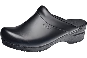 Sanita | Sonja PU Mule Clog | Original Handmade Flexible Leather Clog for Women | Maximum stability | Anatomical shaped footbed with soft foam | Shock absorbing heel