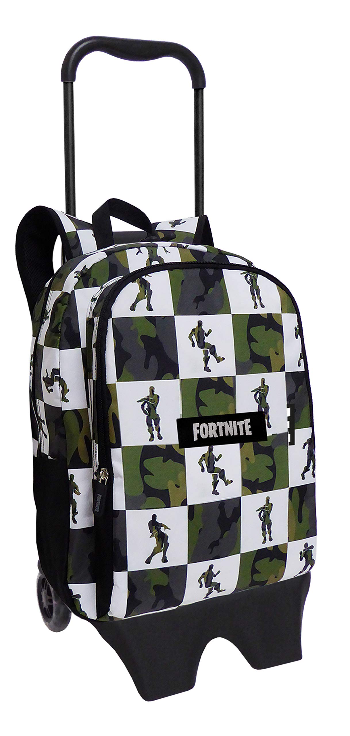 Fortnite Mochila con Trolley, 43 cm, Estampado Fortniteros Pro