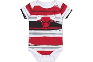 Outerstuff Team Favorites SS Creeper Bodysuit, Body, Tutina - NFL, NBA, Football Americano, Pallacanestro - Bebè, Neonato