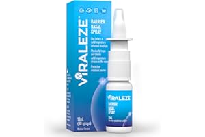 VIRALEZE Barrier Nasal Spray – Helps Trap & Block Cold & Respiratory Viruses, Clinically Proven, Extra Layer of Protection - Travel-Friendly Spray for Crowds, Planes & Trains (10ml / 80 Sprays)