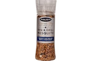 Santa Maria Kryddblandning – BBQ & grillmesquit, 285 g | kryddpulver | perfekt för gnuggar, marinad, sås eller matlagningsgrillar och grill