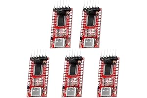 AYWHP Adattatori seriali USB-C a TTL 5 PCS FT232RL USB a TTL Adattatore seriale Module per 3,3 V e 5 V compatibile con Arduino