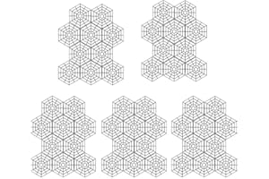 Tubayia Lot de 50 grilles flottantes en plastique pour bassin de jardin