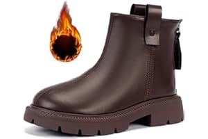 Fudaolee Stiefel Kinder Winterstiefel Mädchen Warme Winterschuhe Schneestiefel Jungen Stiefeletten Schneeschuh Wasserdicht Kurz Schlupfstiefel