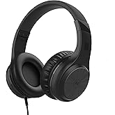OneOdio Bluetooth Headphones Over Ear with Microphone, [Up to 72 Hours] Wireless Headphones 40mm Drivers, Stereo Bass Headphones, Foldable for E-Drum Piano Guitar AMP Recording and Monitoring - Blue
