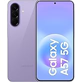 Samsung Galaxy A57 5G Android Akıllı Telefon, 256GB Hafıza, 8GB RAM, Lila, 6 Nesil OS G&uuml;ncellemesi, Geniş Ekran, &Uuml;&ccedil;l&uuml; Kamera 