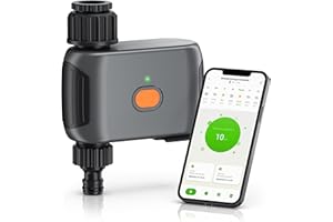 ‎BRANDSON Brandson - Bewässerungssteuerung WLAN - WiFi Bewässerungscomputer Garten - Bewässerungssystem Smart Life mit App - Zeitschaltuhr - Bewässerungstimer - Automatische Bewässerung - Alexa Google