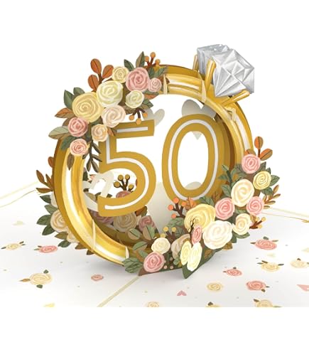 Serviettes En Papier Dorées - Lot De 16 - Pour 50e Anniversaire De Mariage Ou Fête Dorée