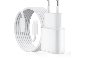 XRX 3m iPhone 17/16/15 Ladegerät kabel für iPhone 17Air,16E,17 16 15 Pro Max/Plus, USB C auf USB C Gewebekabel für AirPods 4, AirPods Pro (2/3. Generation), AirPod Max 2 Kopfhörer Adapter Netzteil kabel