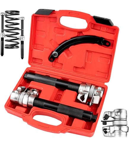 Heavy Duty Coil Spring Compressor Tool – 1/2" Drive, Strut Remover & Installer
