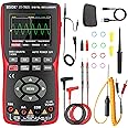 BSIDE Digital multimeter with Oscilloscope 2 in 1 10Mhz Bandwidth 2.8” Digital oscilloscope Multimeter IPS Color Display Handheld Scope Meter Auto Calibration Current Cap Hz Ohm Diode Voltage Tester