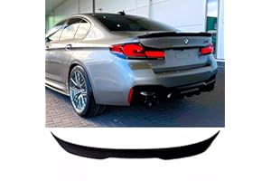 Auto Perfectionists UK Rear Boot Spoiler Compatible With BMW 5 Series M5 G30 F90 2016-2024 CS Style ABS Gloss Black